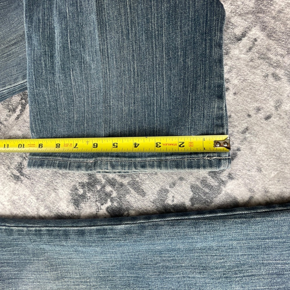 Vtg LL Bean Womens 14T Jeans 90s Straight Leg Blue Denim Tall - Picture 8 of 12